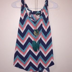 a cute chevron tank top
